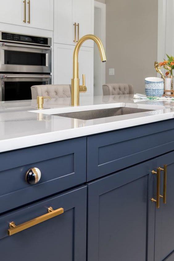 Greek Blue Shaker Style