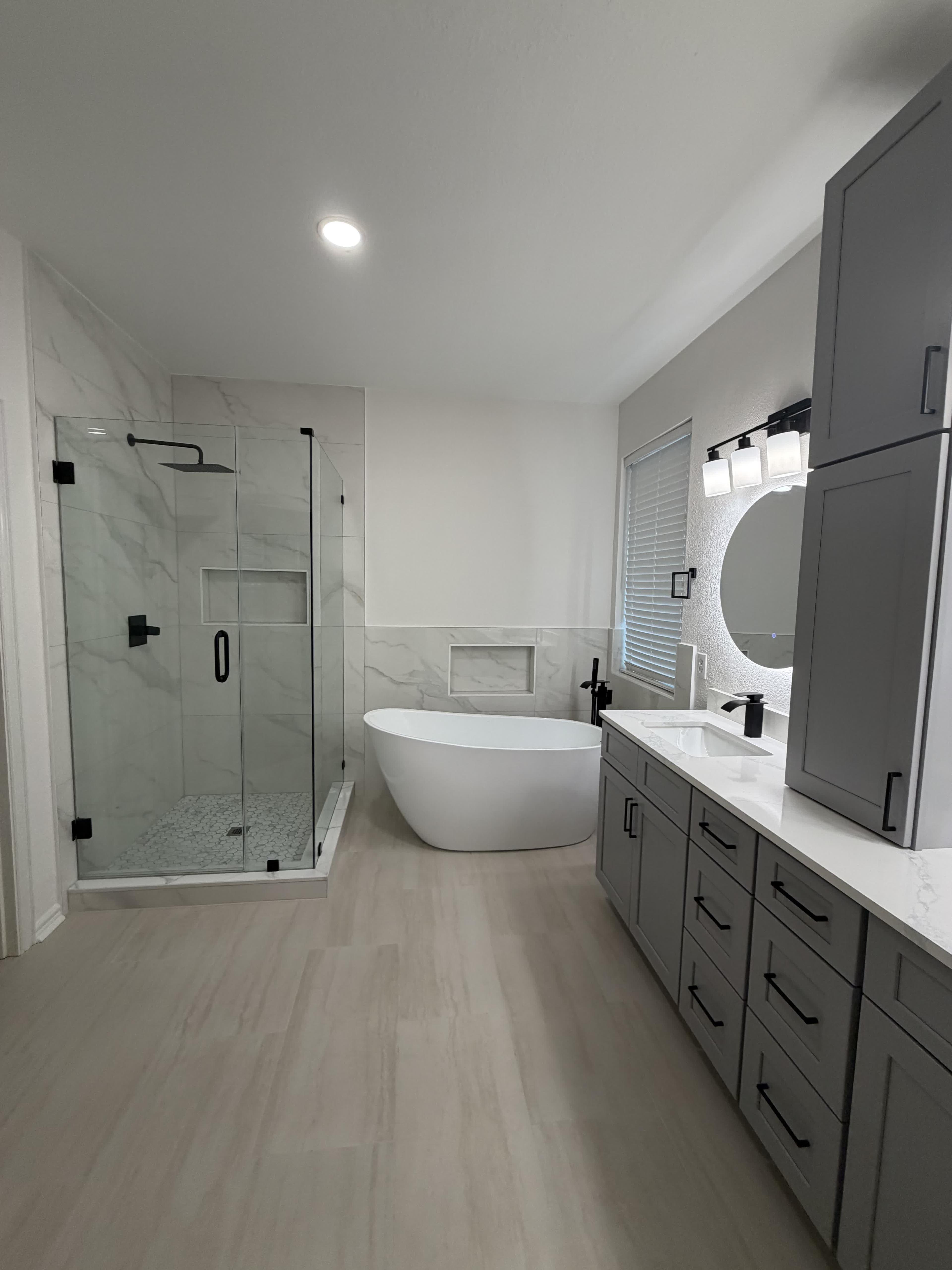 Master bathroom by New Value