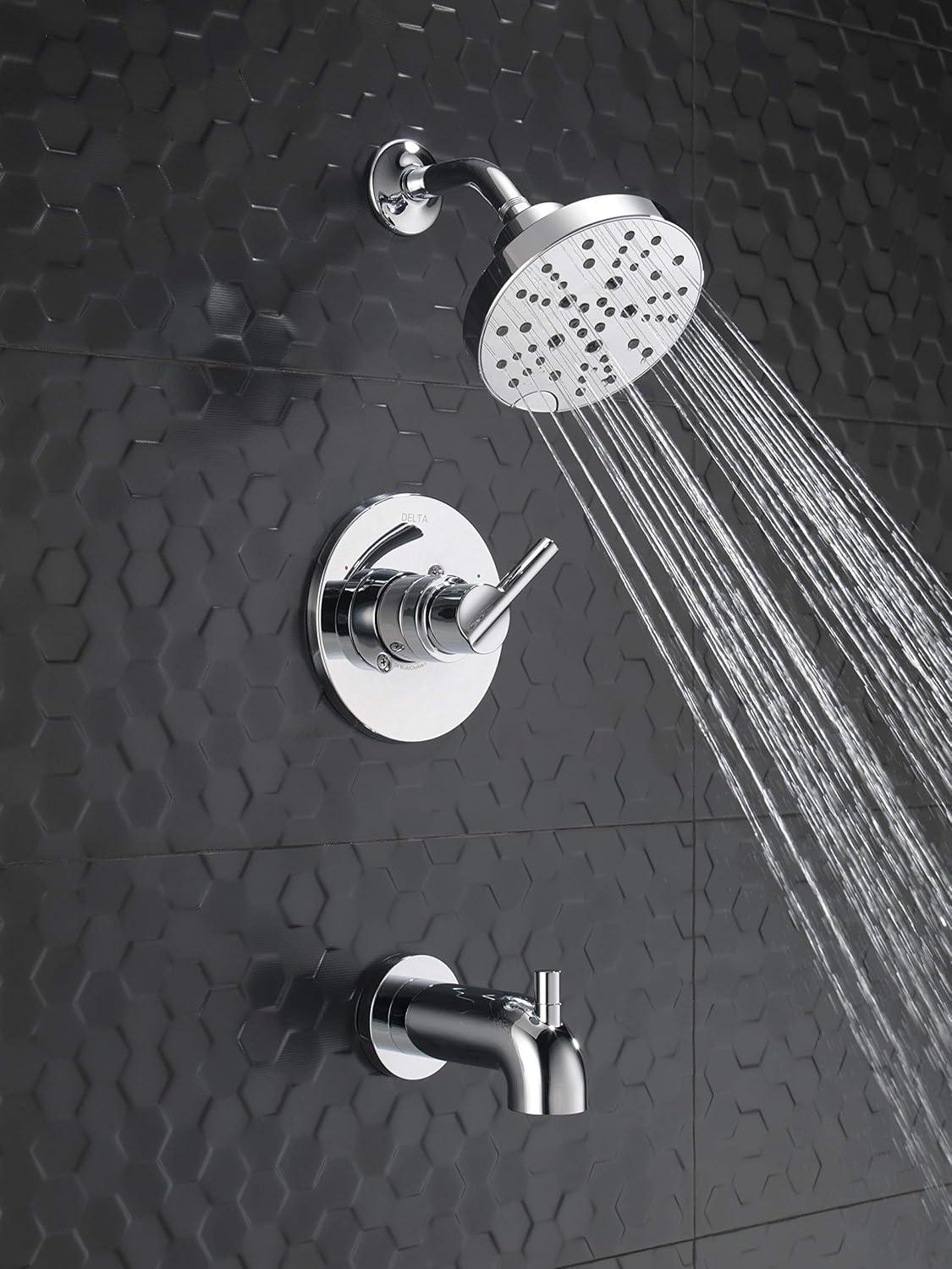 Delta Nicoli 14 Series H2Okinetic Bathtub and Shower Trim Kit