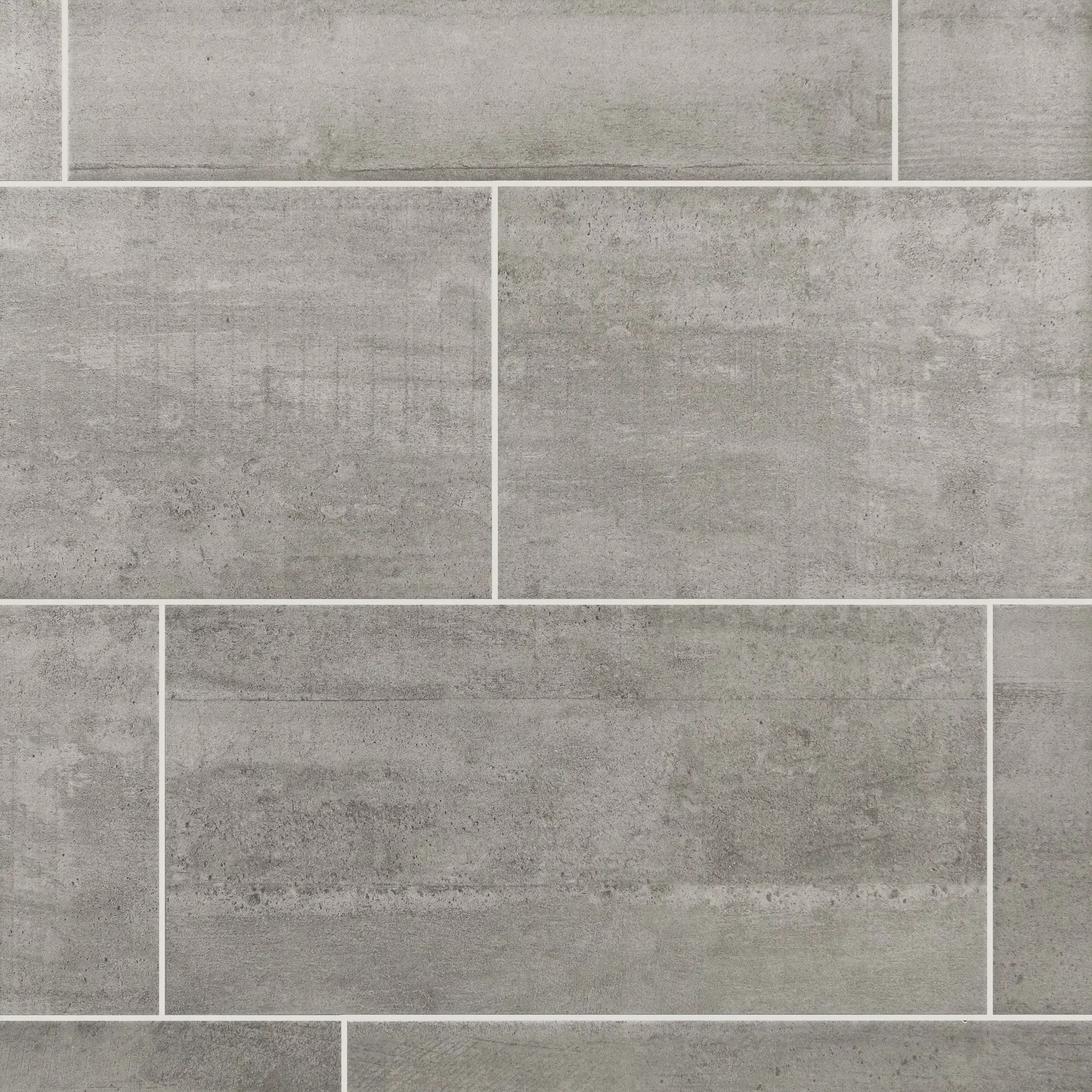 Concrete Gray Matte Ceramic Tile
