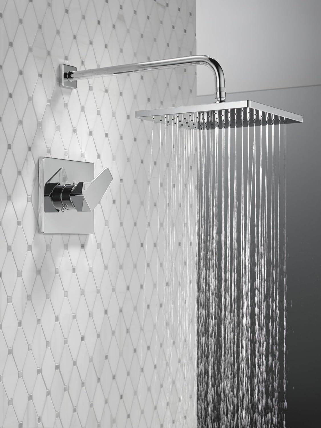 Delta Modern 14 Series Square Rain Shower Faucet Set