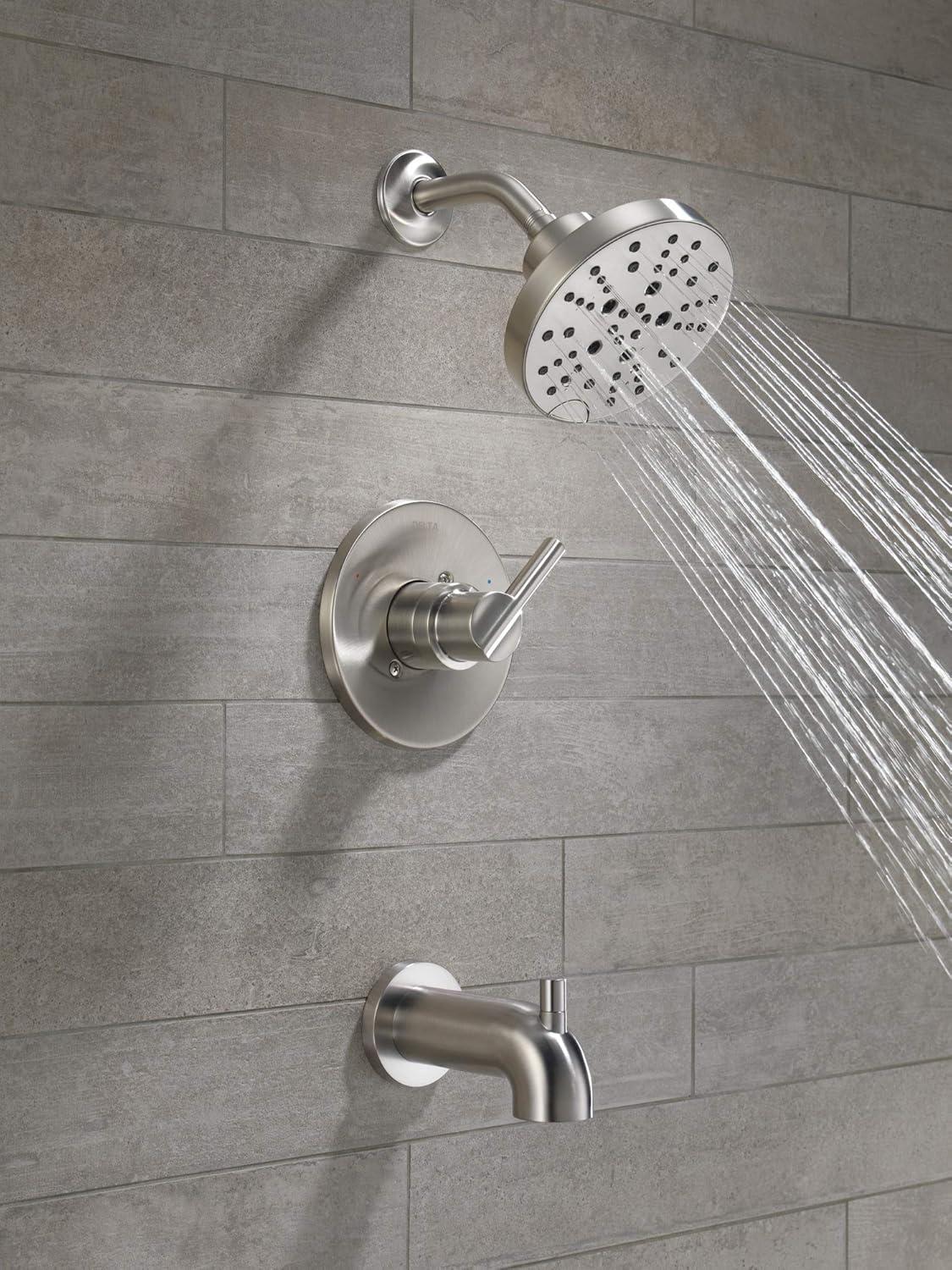 Delta Nicoli 14 Series H2Okinetic Bathtub and Shower Trim Kit