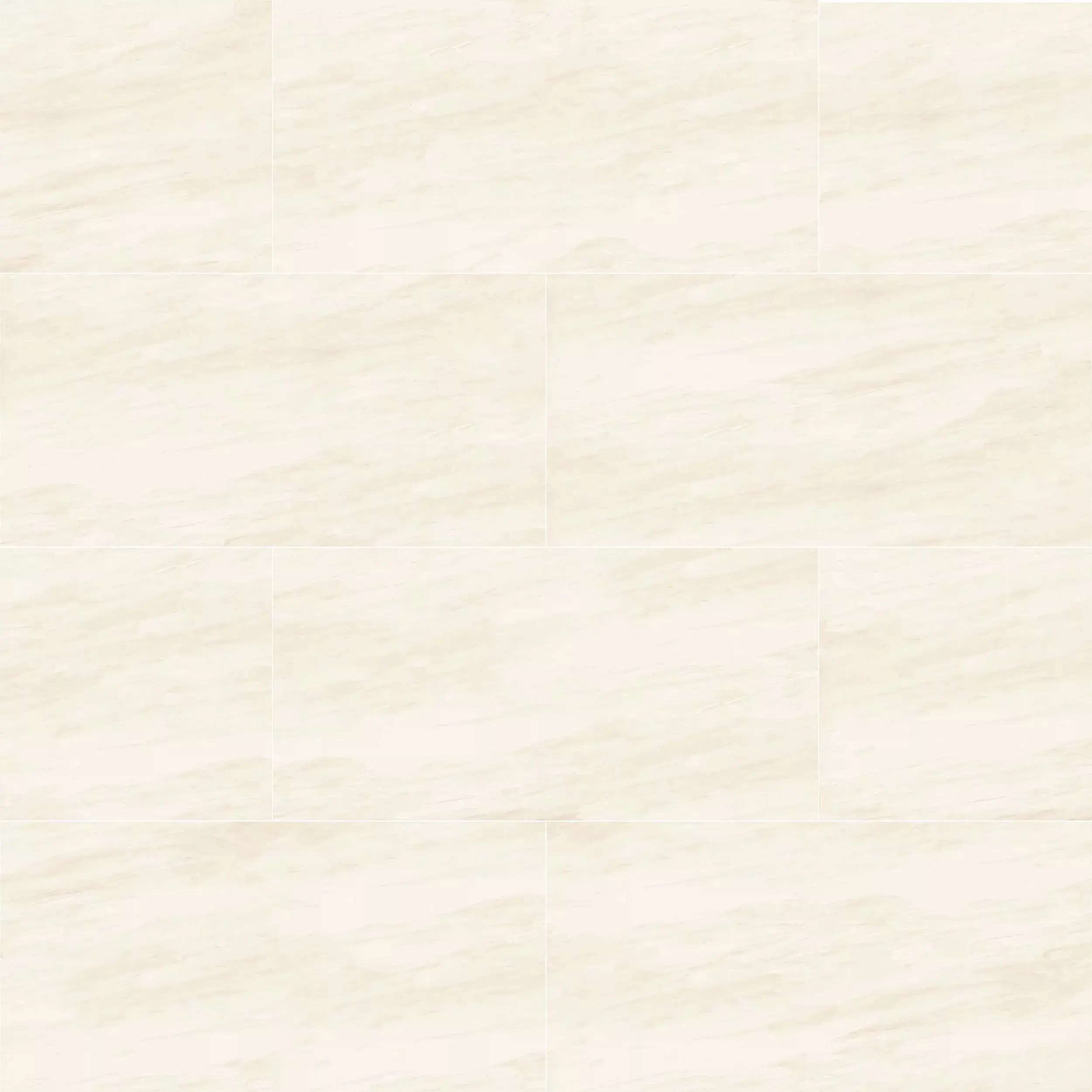 Avery White Polished Porcelain Tile