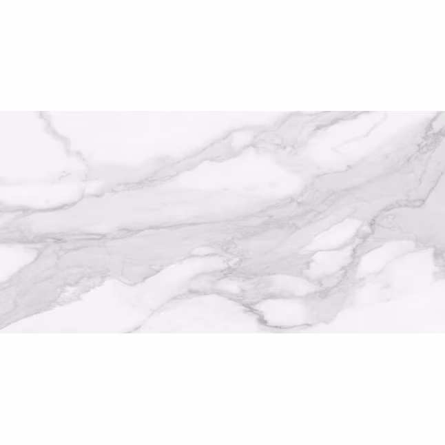 12x24 Satori Regent Statuario Abisso Polished Porcelain Tile