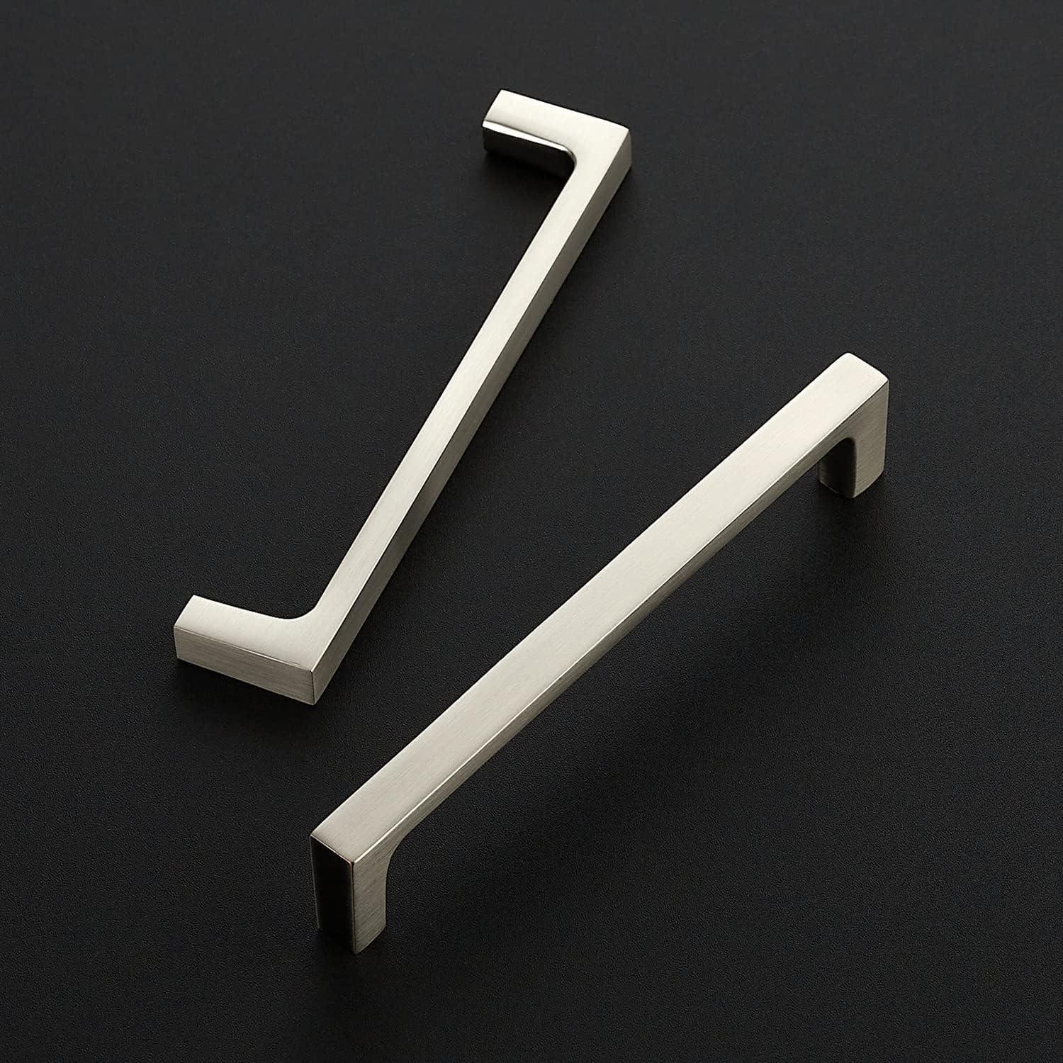 Square Bar Cabinet Pulls Drawer Pulls with 5 Inch Hole Center