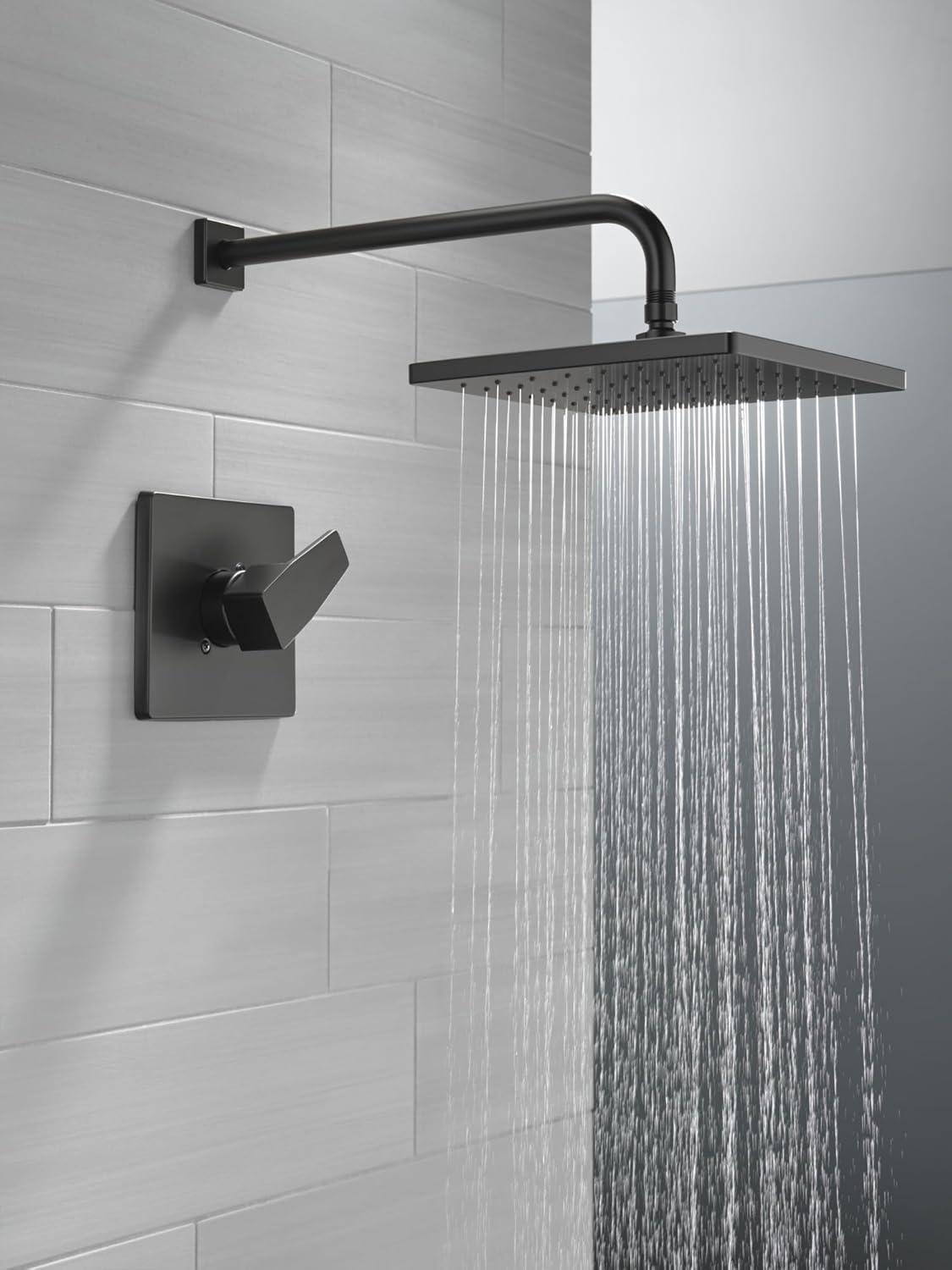 Delta Modern 14 Series Square Rain Shower Faucet Set