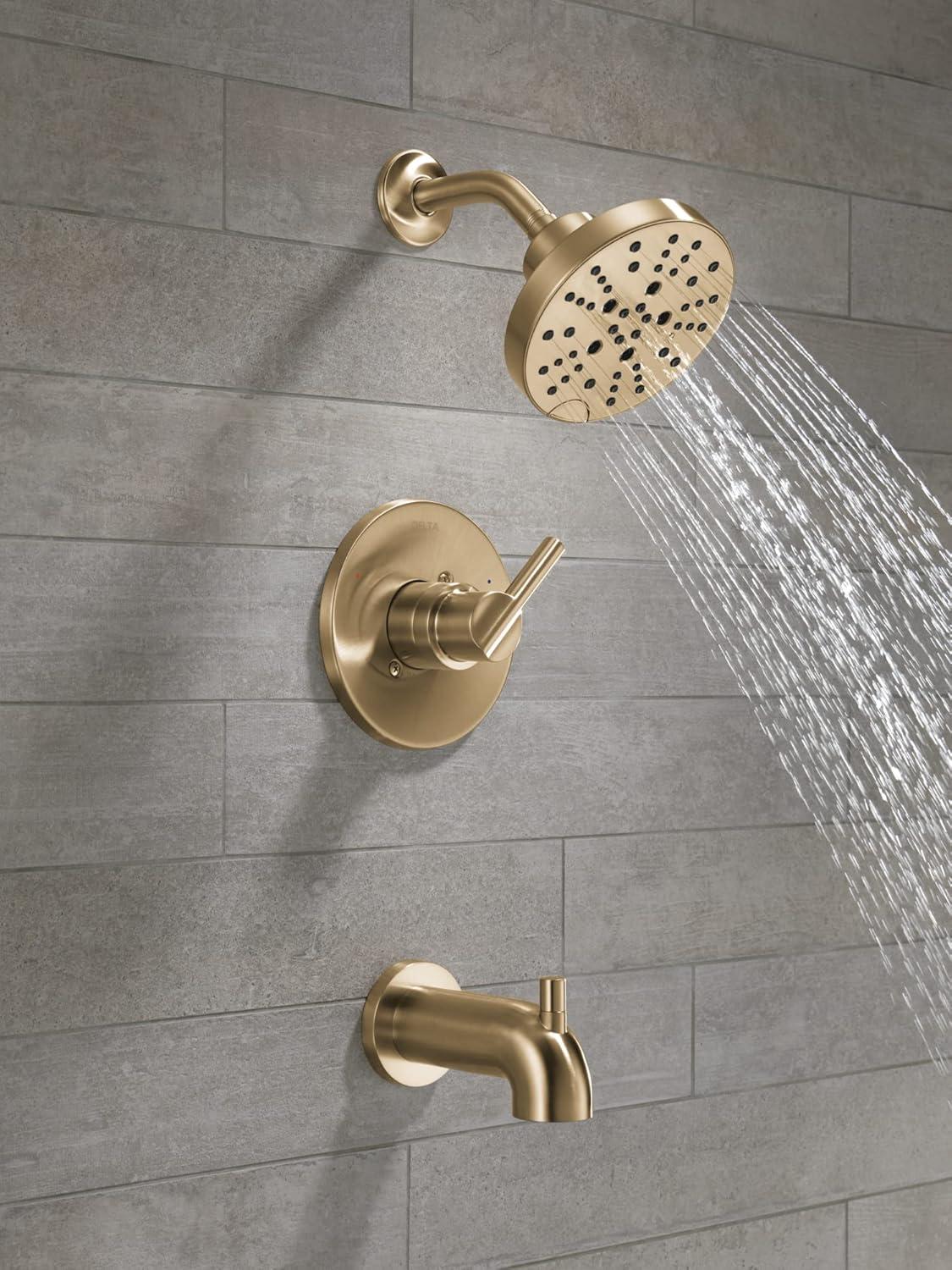Delta Nicoli 14 Series H2Okinetic Bathtub and Shower Trim Kit